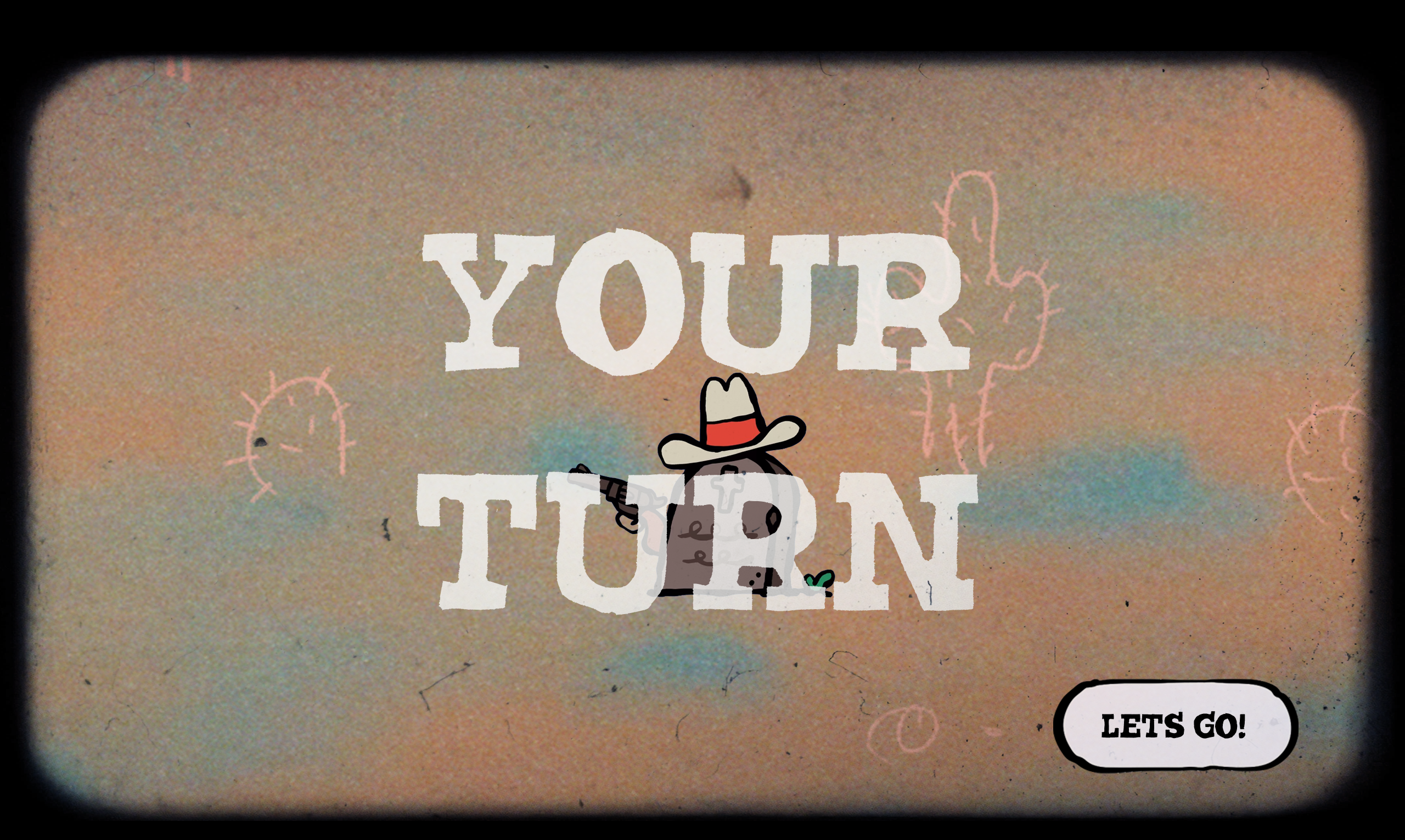 Your Turn UI in Gunslinger's Revenge